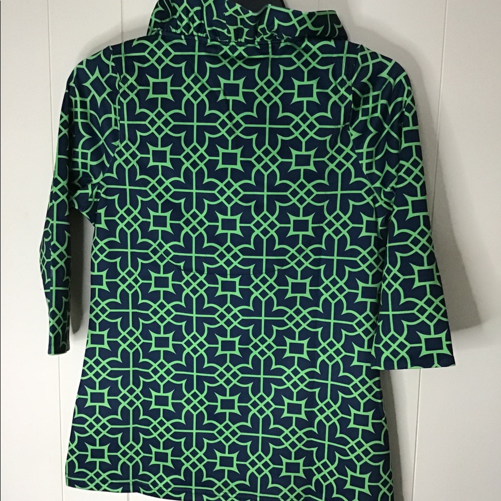 Gretchen Scott ruffleneck NWT - Picture 3 of 3